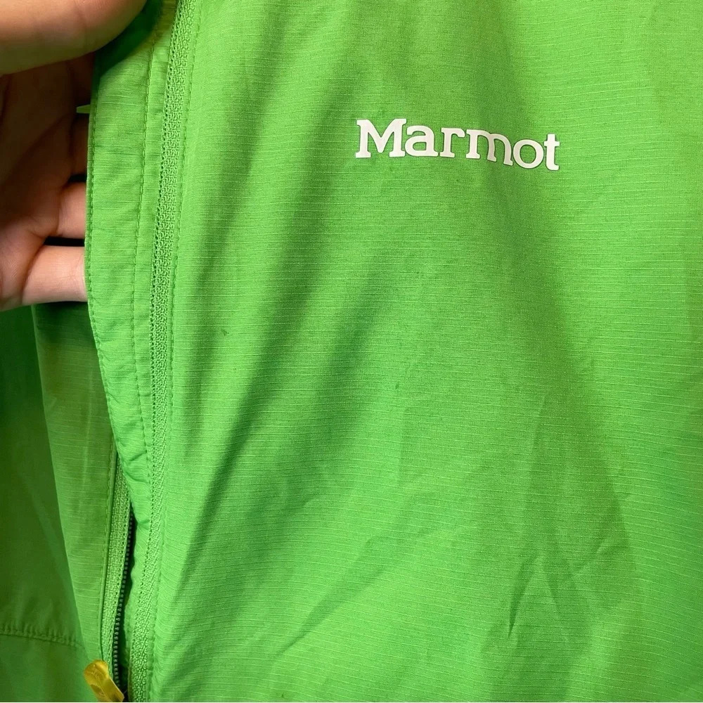 Marmot Vest Womens Small Green Zip Up Outdoor Casual Performance - Picture 7 of 9